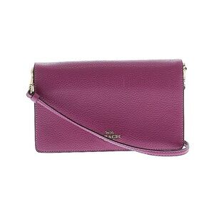 COACH Hayden Magenta Pink Crossbody 100% Pebbled Leather